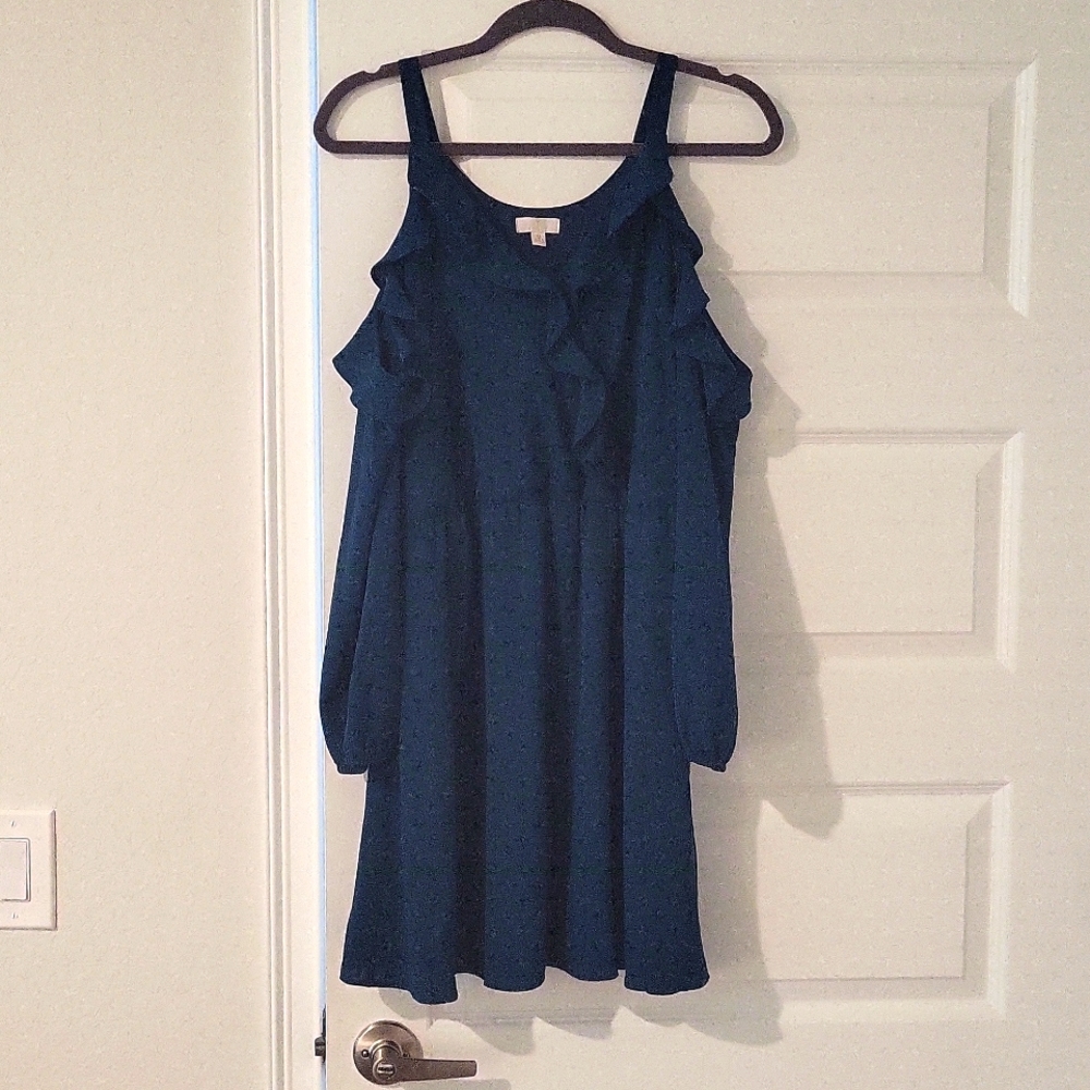 Cold shoulder dress